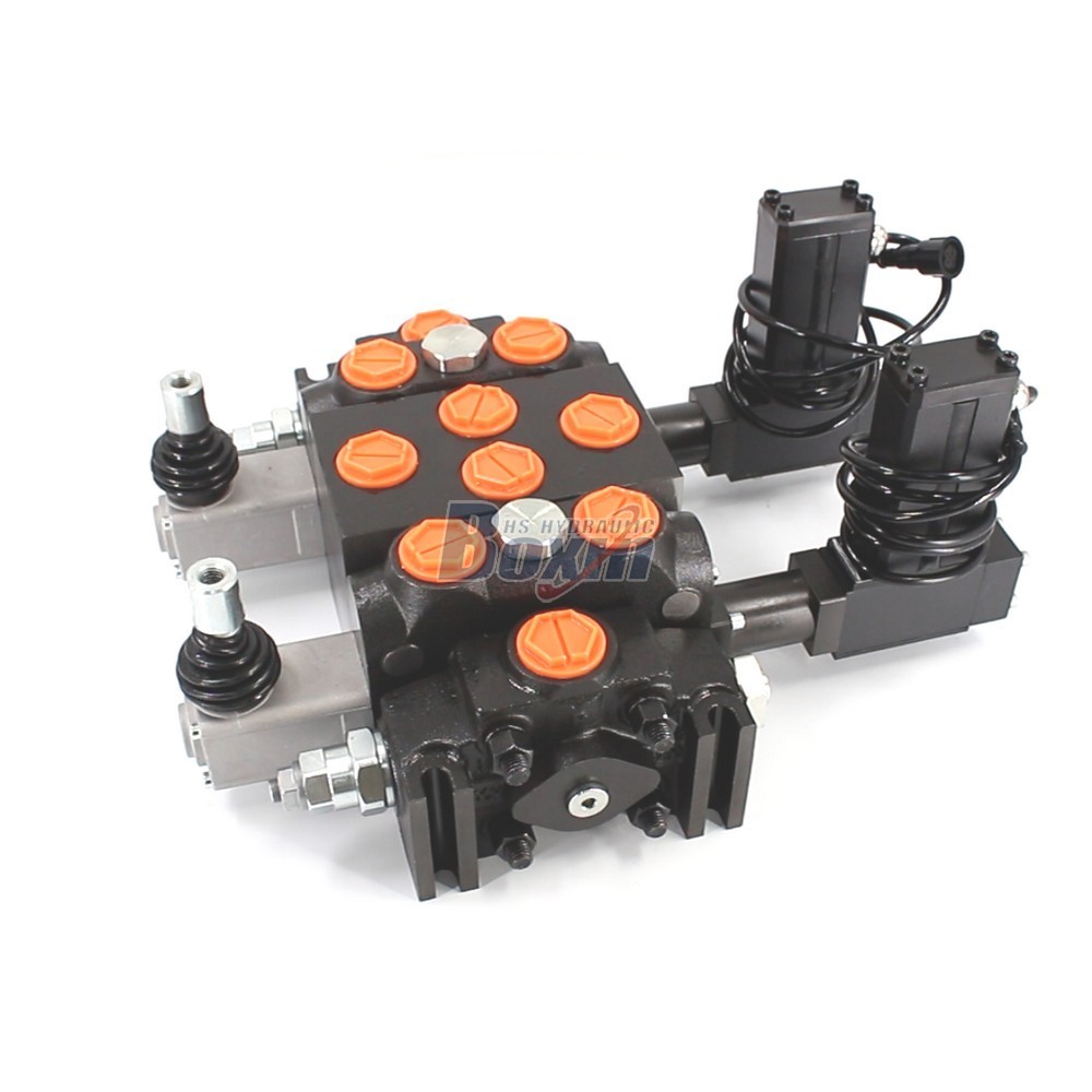 Reliable Manufacturer Supply of DCV200 2 Spool Electric Sectional Valves main image
